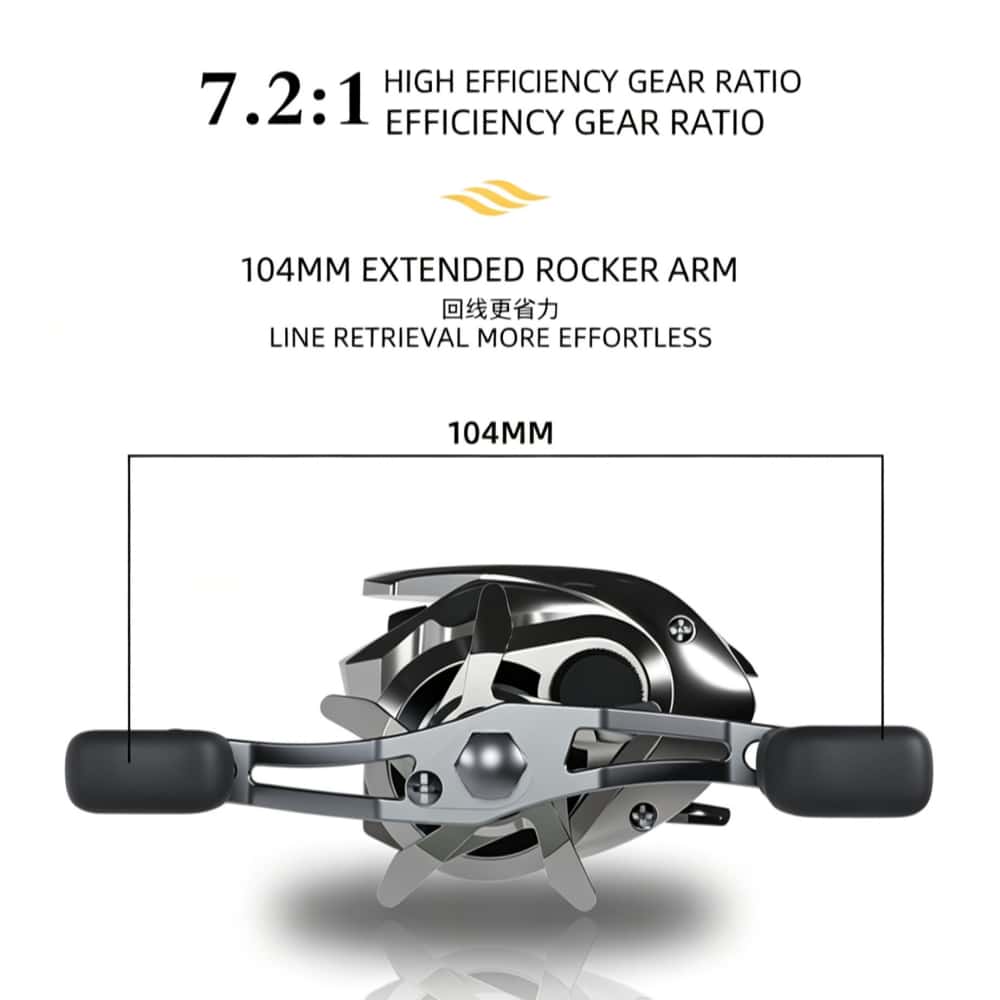 รอกตกปลาโอคุมะรุ่นใหม่ 7.2:1 แ - Kastking Reel Zephyr บทวิจารณ์และราคา